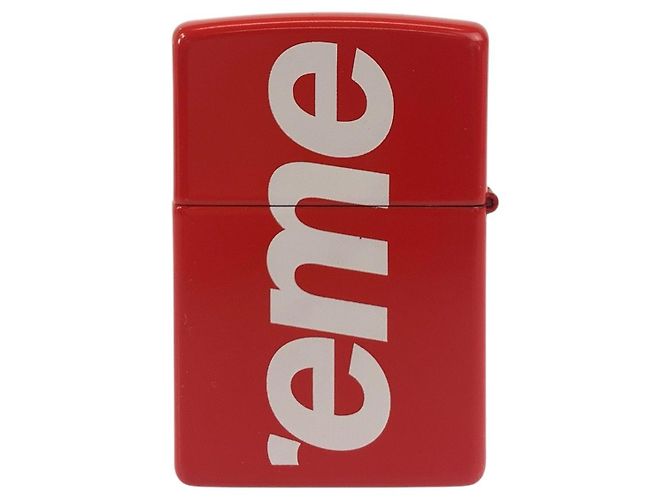 Supreme Logo Zippo Messing-Feuerzeug - Ansicht 2