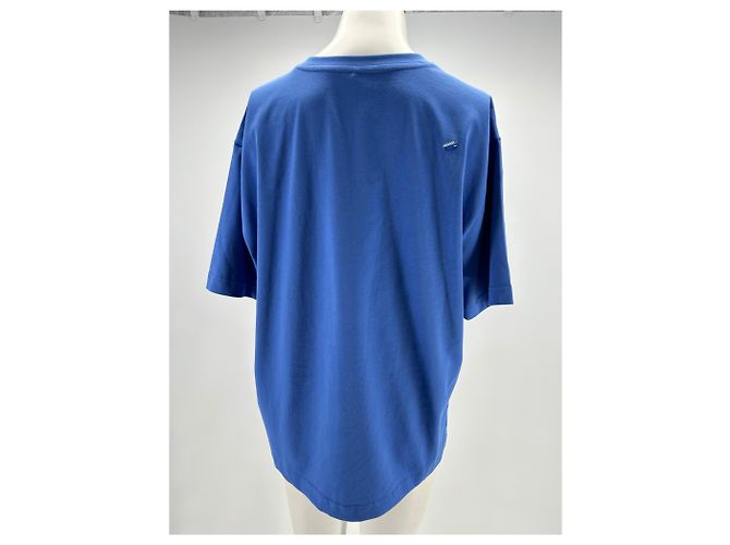 Autre Marque Blaues ADERERROR Baumwoll T-Shirt - Ansicht 2