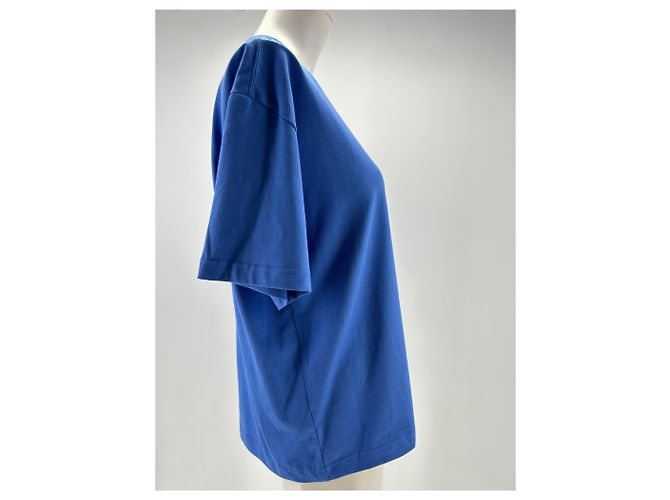 Autre Marque Blaues ADERERROR Baumwoll T-Shirt - Ansicht 4