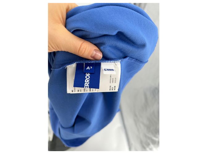 Autre Marque Blaues ADERERROR Baumwoll T-Shirt - Ansicht 5