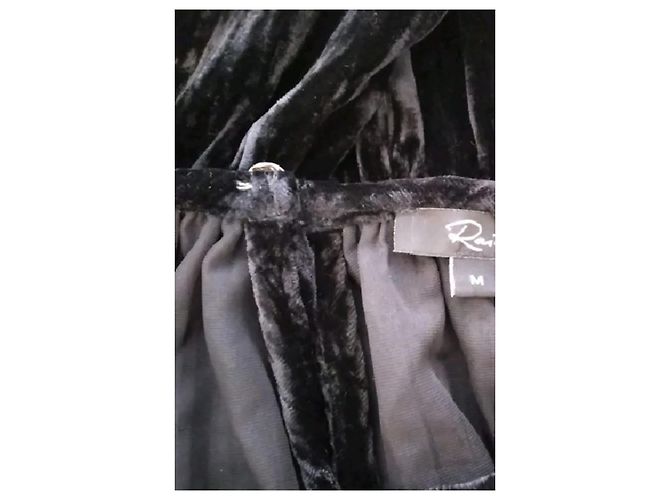 Autre Marque Top RAILS de veludo preto folgado - vista 7