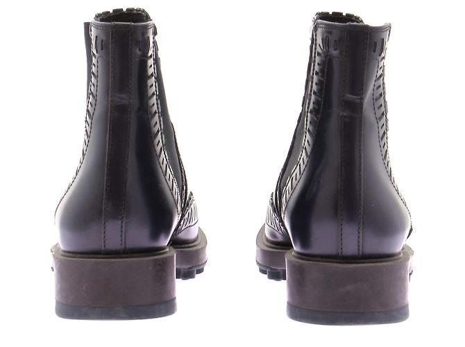 Tod's Leather Boots Navy Blue - view 7