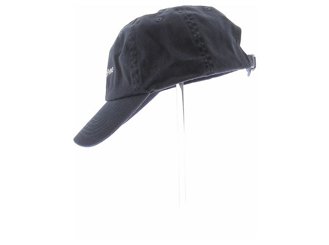 Casquette Veronica Beard en coton bleu marine - vue 5