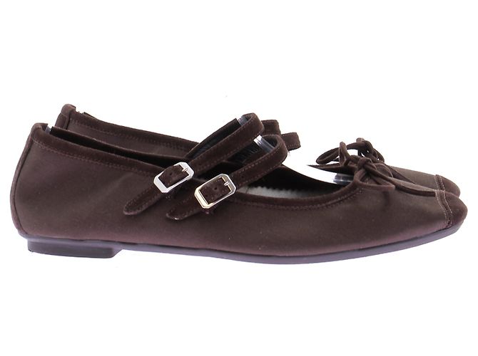 Autre Marque Ballerine Mary Jane in seta Hemily - vista 6