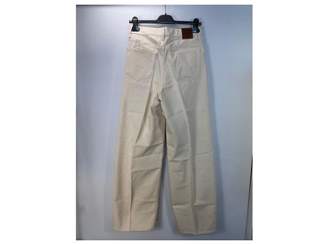 Totême Jeans Wide Leg Beige - vista 2