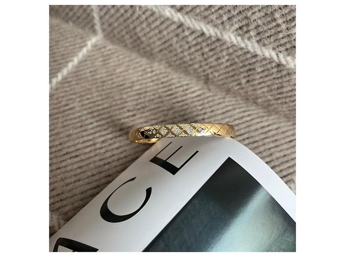 Bracelete Chanel Coco Crush em Ouro 18k e Diamantes - vista 2