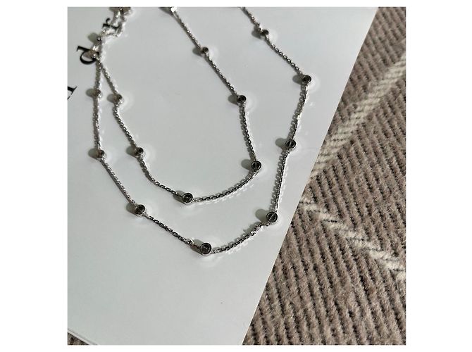 Collana Lunga Cartier Love in Oro Bianco - vista 6
