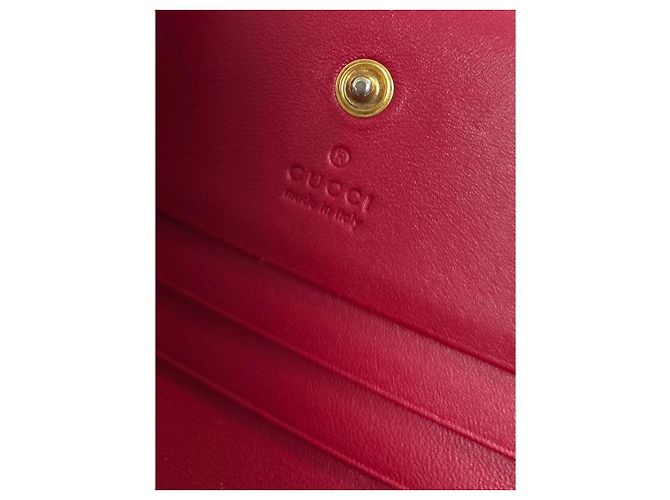 Portafoglio Gucci GG Supreme Cherry - vista 10