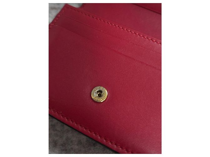 Portafoglio Gucci GG Supreme Cherry - vista 11