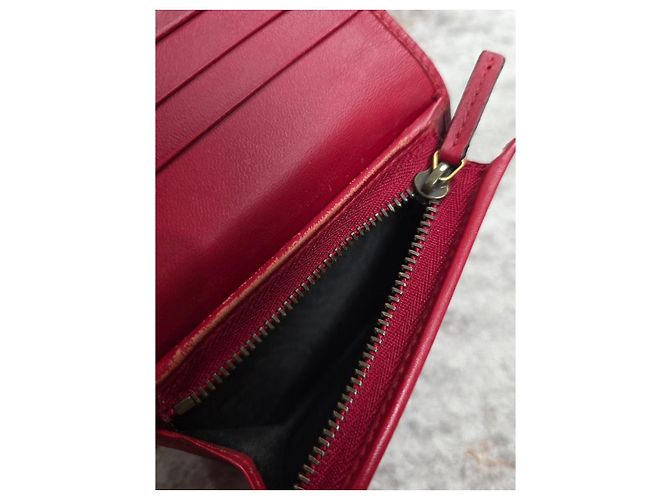 Portafoglio Gucci GG Supreme Cherry - vista 13