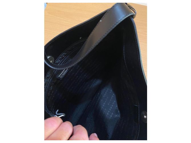 Burberry Schultertasche Haymarket Check Canvas Leather - Ansicht 9
