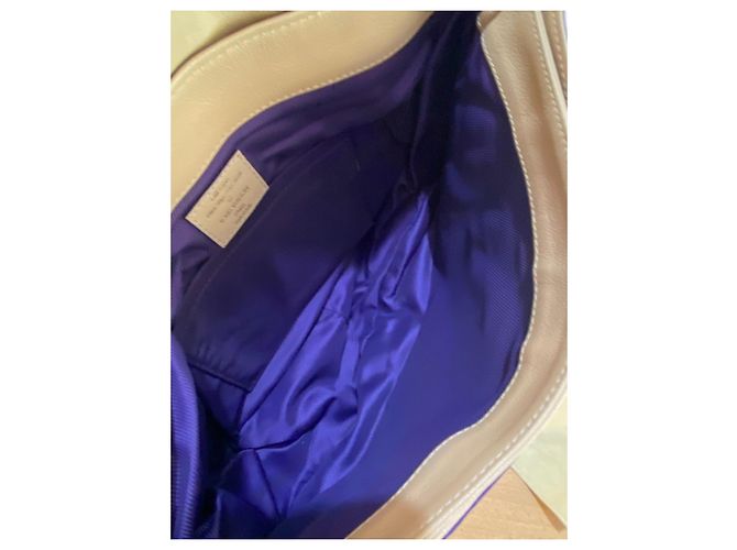 Bolsa de Ombro Louis Vuitton Monogram Empreinte Couro Bege - vista 3