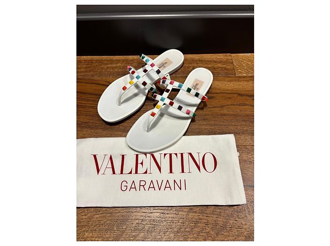 Valentino Garavani Sandali Jelly Rockstud - vista 11