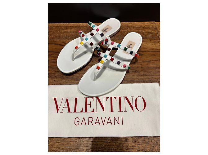 Valentino Garavani Sandali Jelly Rockstud - vista 3