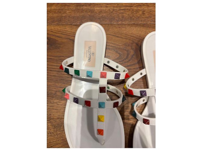 Valentino Garavani Sandali Jelly Rockstud - vista 7