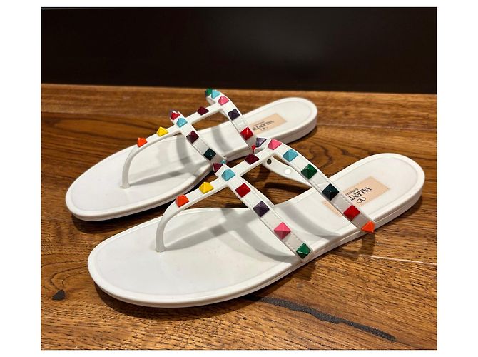 Valentino Garavani Sandali Jelly Rockstud - vista 8