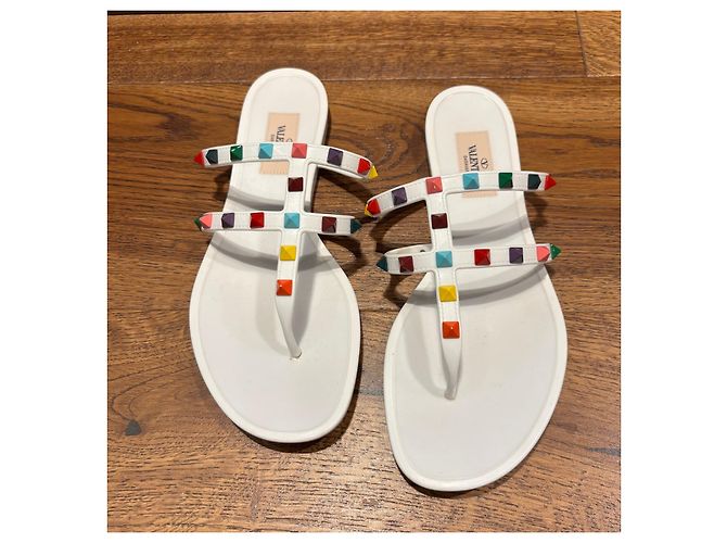 Valentino Garavani Sandali Jelly Rockstud - vista 9