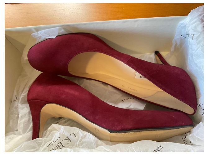 Lk Bennett Décolleté in camoscio Crimson "Sahira" L.K. Bennett - vista 8