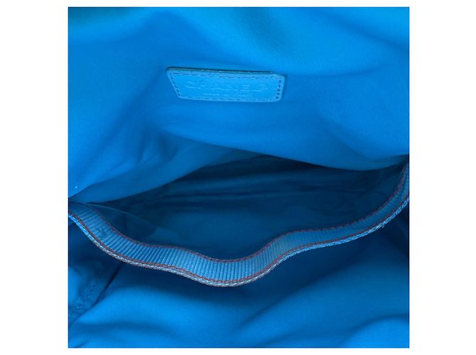 Chanel Sports Line Borsa a Tracolla 2002 - Azzurro e Corallo - vista 10