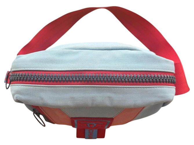 Chanel Sports Line Borsa a Tracolla 2002 - Azzurro e Corallo - vista 7