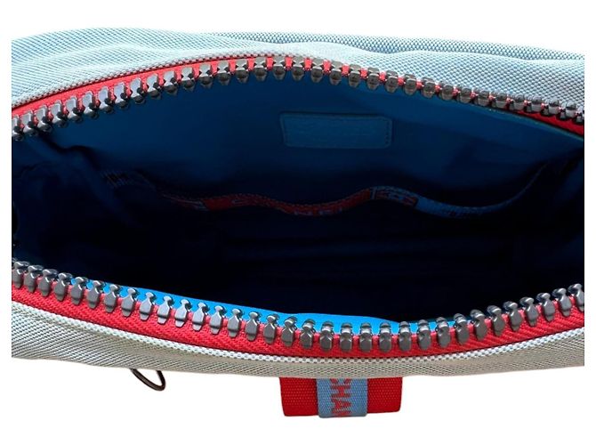 Chanel Sports Line Borsa a Tracolla 2002 - Azzurro e Corallo - vista 9