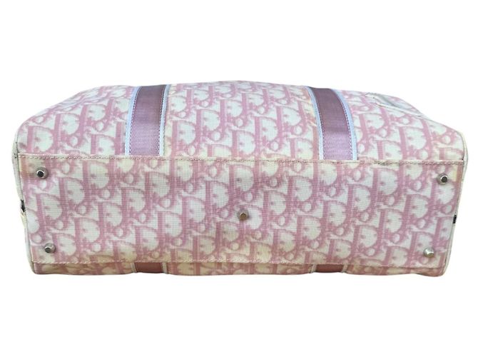 Christian Dior Boston Bag Trotter Girly Diorissimo - Rosa - Ansicht 10