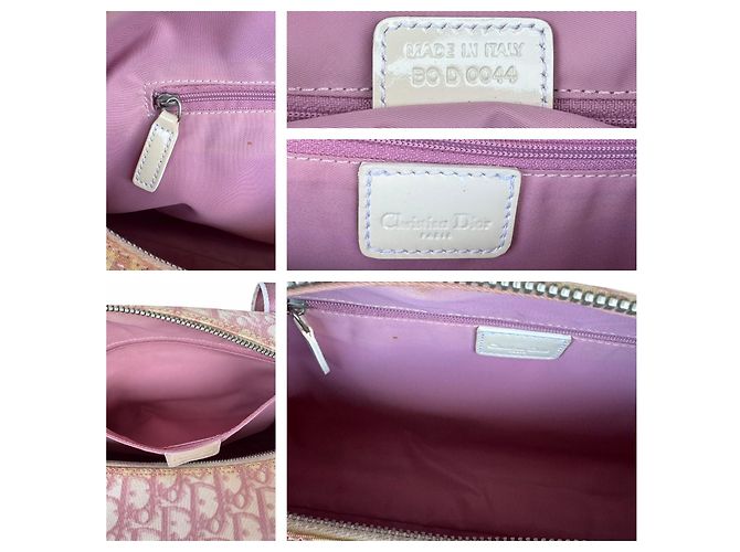 Christian Dior Boston Bag Trotter Girly Diorissimo - Rosa - Ansicht 15