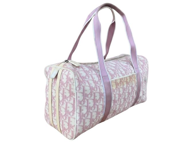 Christian Dior Boston Bag Trotter Girly Diorissimo - Rosa - Ansicht 4