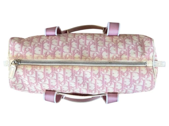 Christian Dior Boston Bag Trotter Girly Diorissimo - Rosa - Ansicht 8