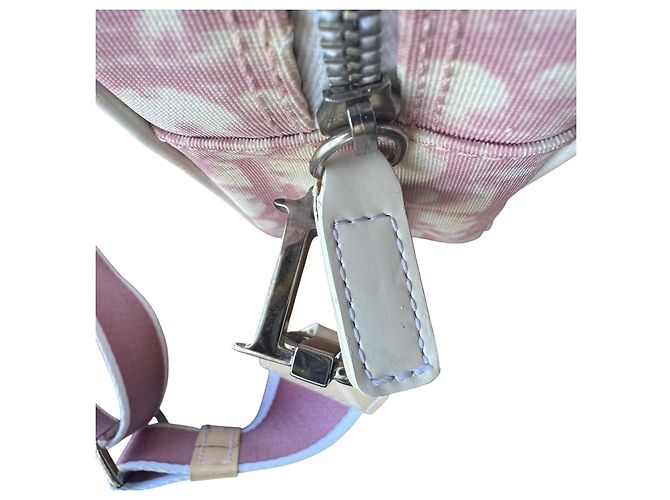 Borsa a tracolla Christian Dior Pink Oblique Number 1 - vista 5