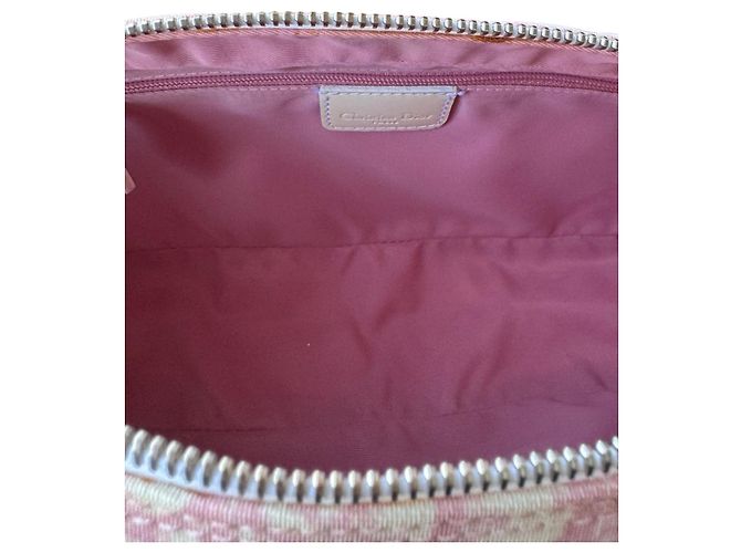 Borsa a tracolla Christian Dior Pink Oblique Number 1 - vista 7