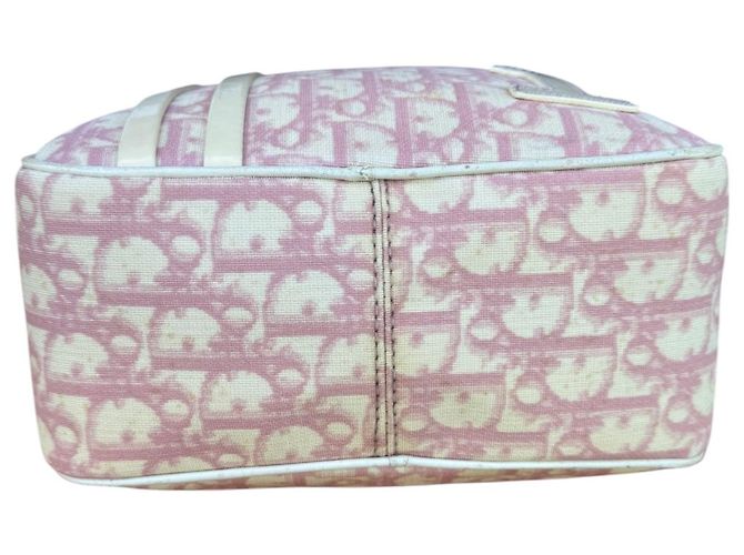 Christian Dior Borsa a Tracolla in Tela Pink Trotter - vista 6