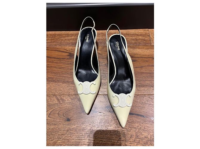 Céline Celine Triomphe Zapatos Slingback - vista 10