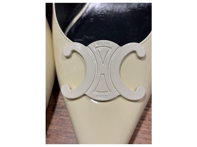 Céline Celine Triomphe Zapatos Slingback - vista 5