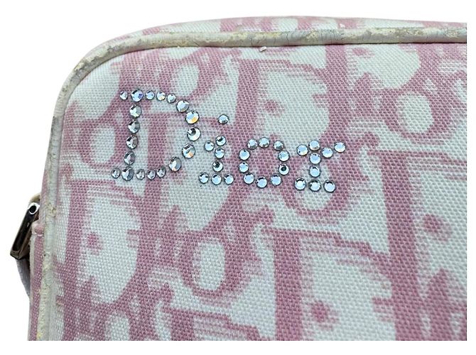 Borsa a tracolla Christian Dior Trotter Girly No. 1 Rosa - vista 3