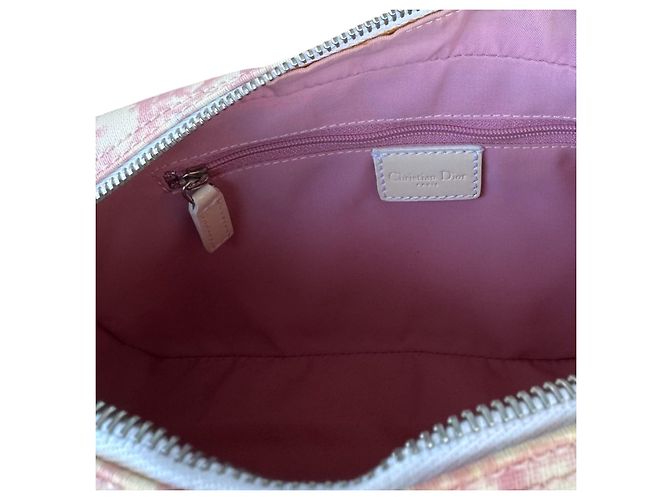 Christian Dior Trotter Pink Oblique Number 1 Borsa a tracolla - vista 10