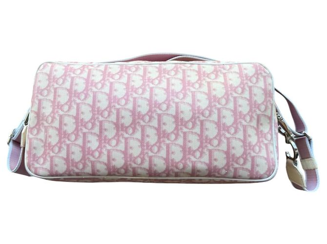 Christian Dior Trotter Pink Oblique Number 1 Borsa a tracolla - vista 3
