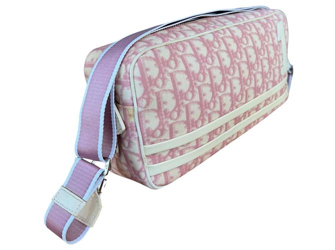 Christian Dior Trotter Pink Oblique Number 1 Borsa a tracolla - vista 4
