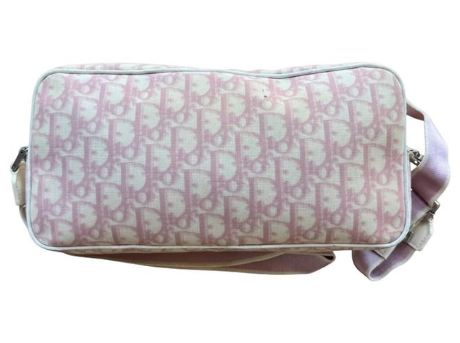 Christian Dior Trotter Pink Oblique Number 2 Borsa a tracolla - vista 3