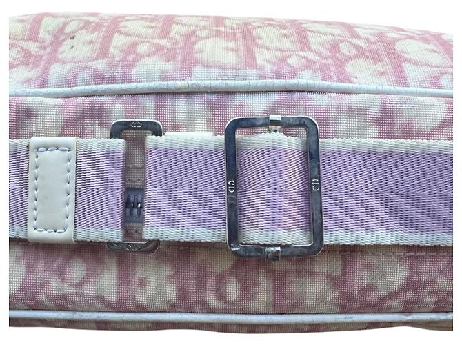 Christian Dior Trotter Pink Oblique Number 2 Borsa a tracolla - vista 7