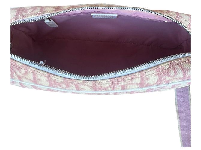 Christian Dior Trotter Pink Oblique Number 2 Borsa a tracolla - vista 9