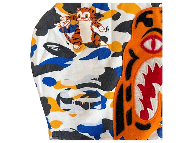 Autre Marque BAPE A Bathing Ape Maebashi City Camo Tiger Full Zip Hoodie - Ansicht 6