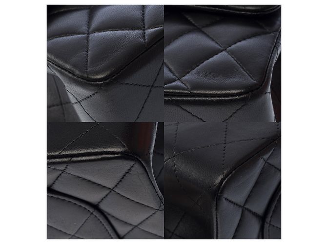 Bolsa CHANEL Timeless/Classique em Couro Preto - 104013 - vista 11