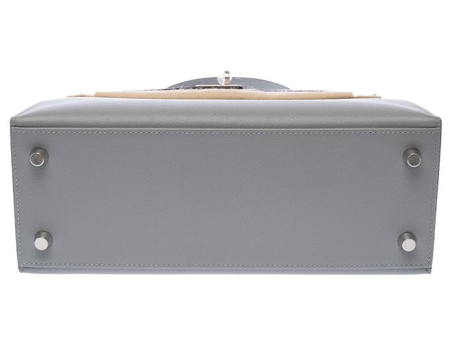 Hermès Bolsa HERMES Kelly 25 em Couro Cinza - 104004 - vista 11