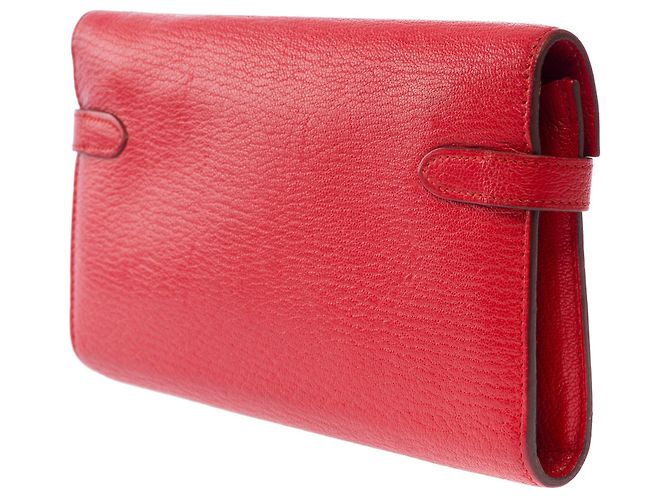 Hermès Borsa HERMES Kelly to go in Pelle Rossa - 104008 - vista 6