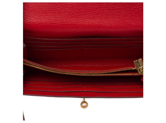 Hermès Borsa HERMES Kelly to go in Pelle Rossa - 104008 - vista 9