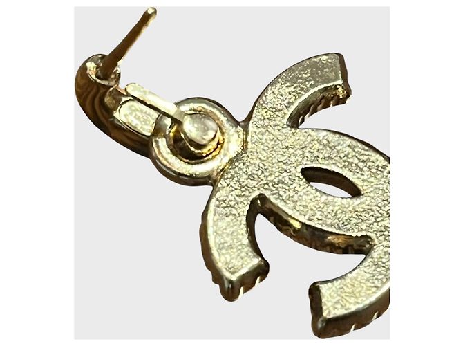 Pendientes Chanel bordeaux - vista 4