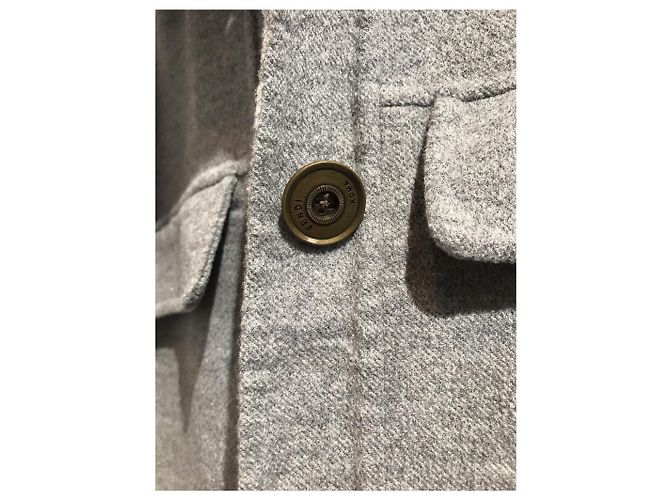 Fendi Mantel grau T.38 - Ansicht 9