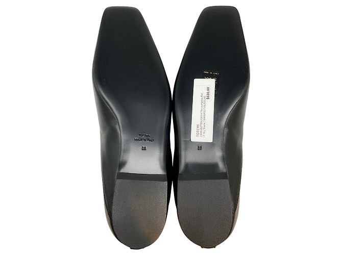 Totême Toteme Black Leather The Everyday Flats - Ansicht 7