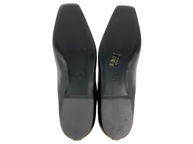 Totême Toteme Black Leather The Everyday Flats - Ansicht 9